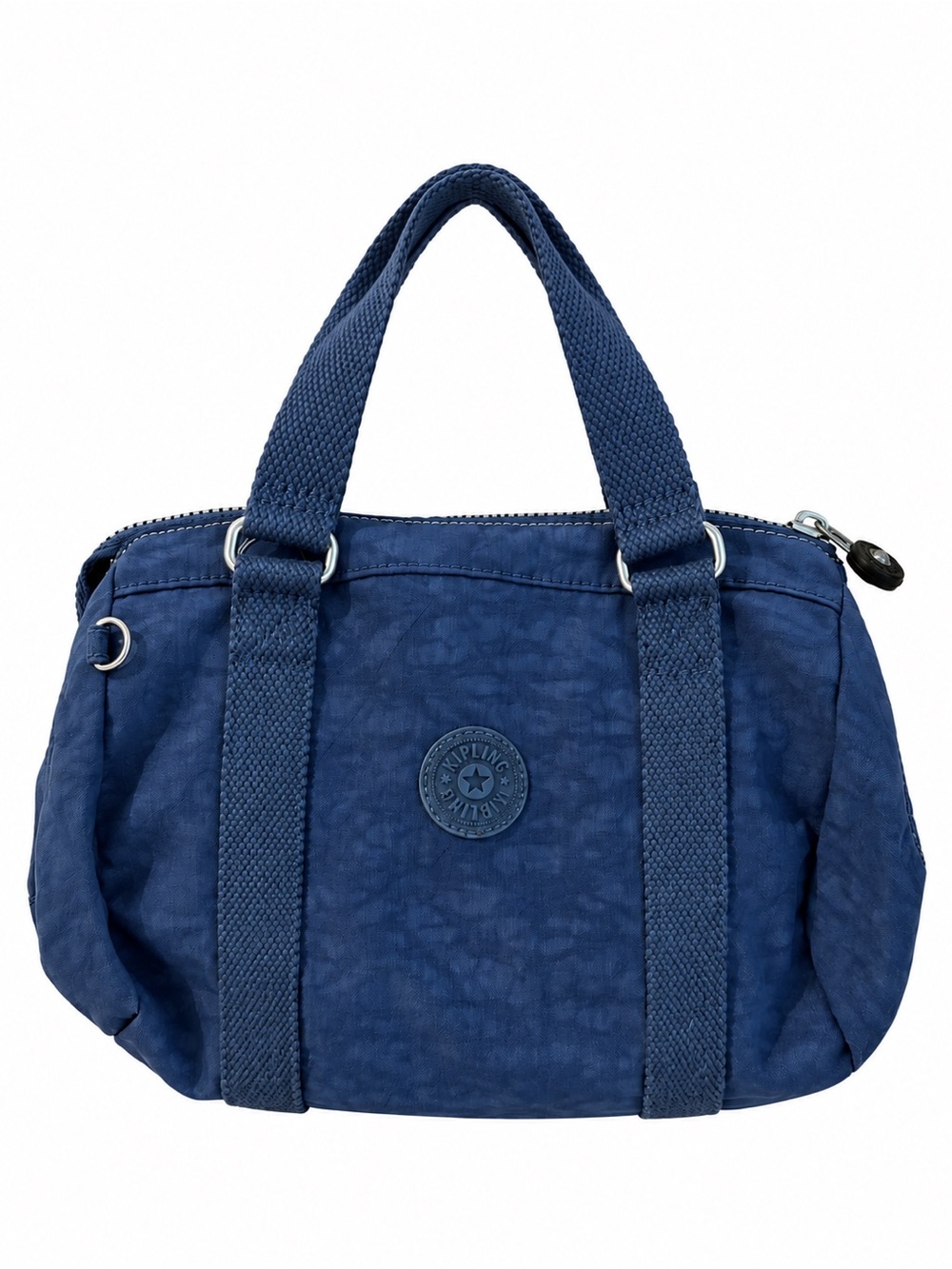 Kipling Deep Navy Satchel with Top Handles